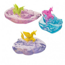 imagen 1 de slime unicornio glitter 6cm color surtido unidad