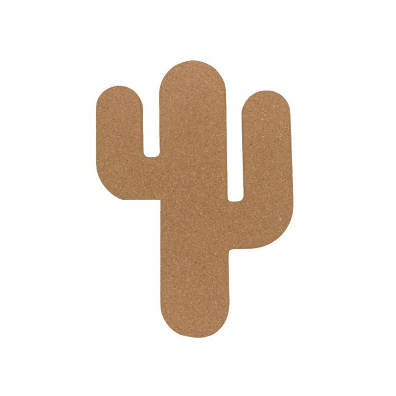 Imagen tablón de notas de corcho cactus 36x26cm Imagen tablón de notas de corcho cactus 36x26cm