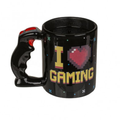 Imagen taza i love gaming 10x12cm