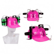 CAPACETE FÚCSIA PARA BEBER