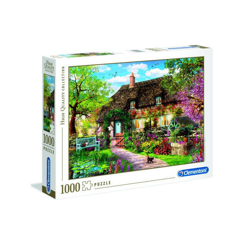 Imagen puzzle clementoni hqc old cottage 1000 piezas Imagen puzzle clementoni hqc old cottage 1000 piezas