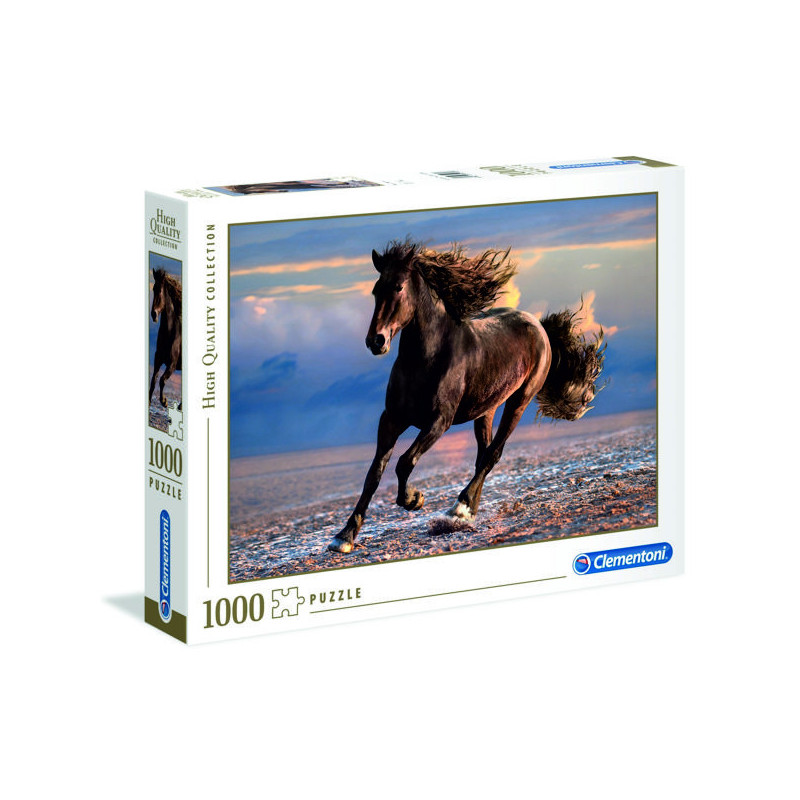 Imagen puzzle clementoni hqc free horse 1000 piezas