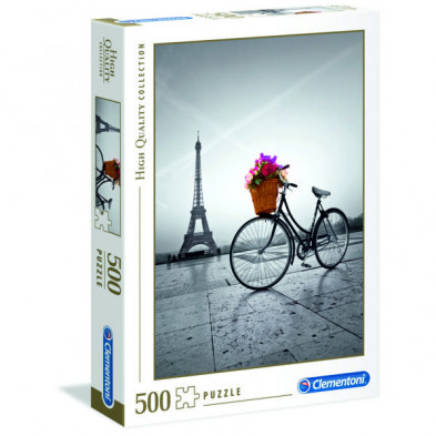 Imagen puzzle paseo romantico paris 500 piezas