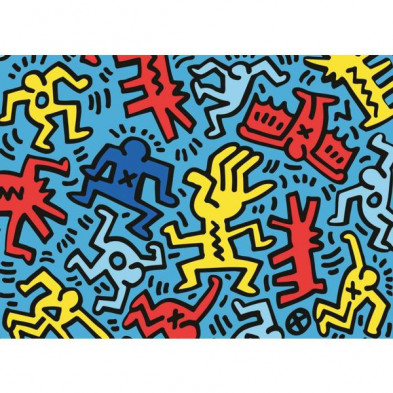 imagen 1 de puzzle ravensburger keith haring 1000 piezas