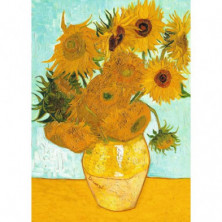 imagen 1 de puzzle ravensburger van gogh los girasoles 1000 pi