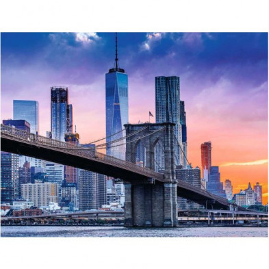 imagen 1 de puzzle ravensburger de brooklyn a manhattan 2000 p