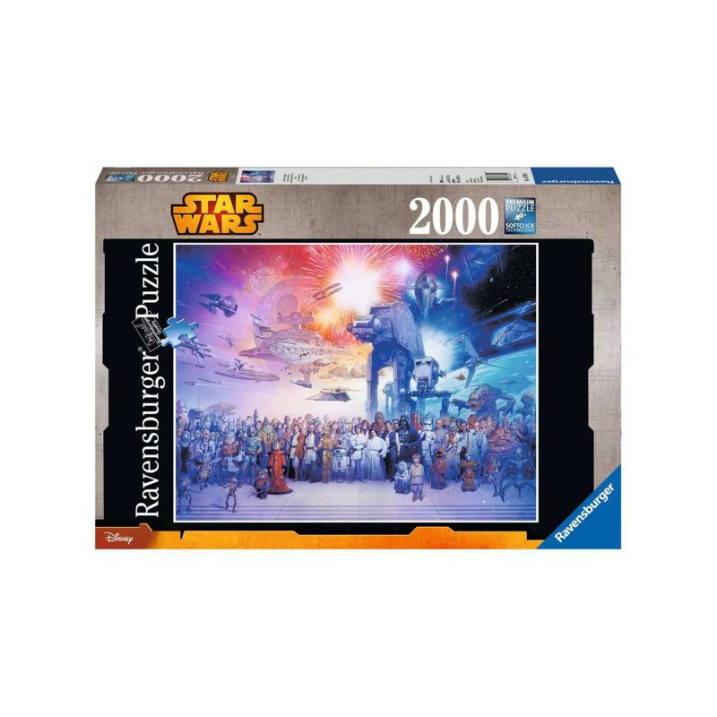 Imagen puzzle ravensburger universo star wars 2000 piezas