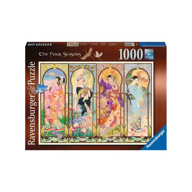 Imagen puzzle ravensburger las cuatro estaciones 1000 pie