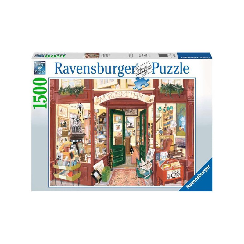 Imagen puzzle ravensburger libreria de wordsmith 1500 pie Imagen puzzle ravensburger libreria de wordsmith 1500 pie