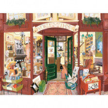 imagen 1 de puzzle ravensburger libreria de wordsmith 1500 pie