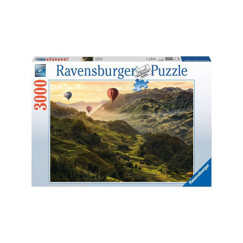 Imagen puzzle ravensburger terrazas arroz asia 3000 pieza Imagen puzzle ravensburger terrazas arroz asia 3000 pieza