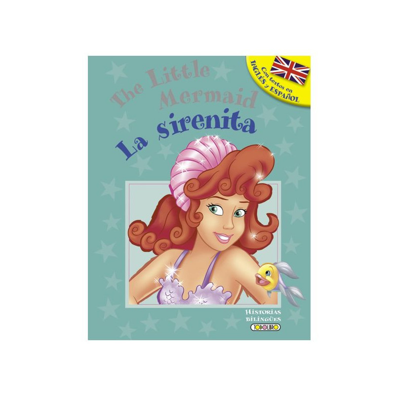 Imagen libro bilingüe la sirenita