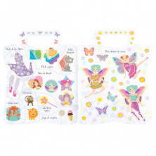 imagen 1 de libro de pegatinas little princess super modelos