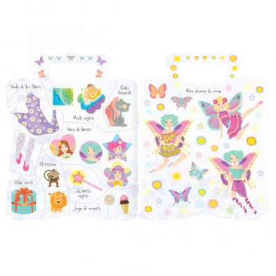 imagen 1 de libro de pegatinas little princess super modelos