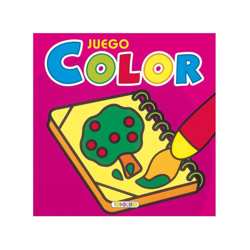 Imagen libro juego color