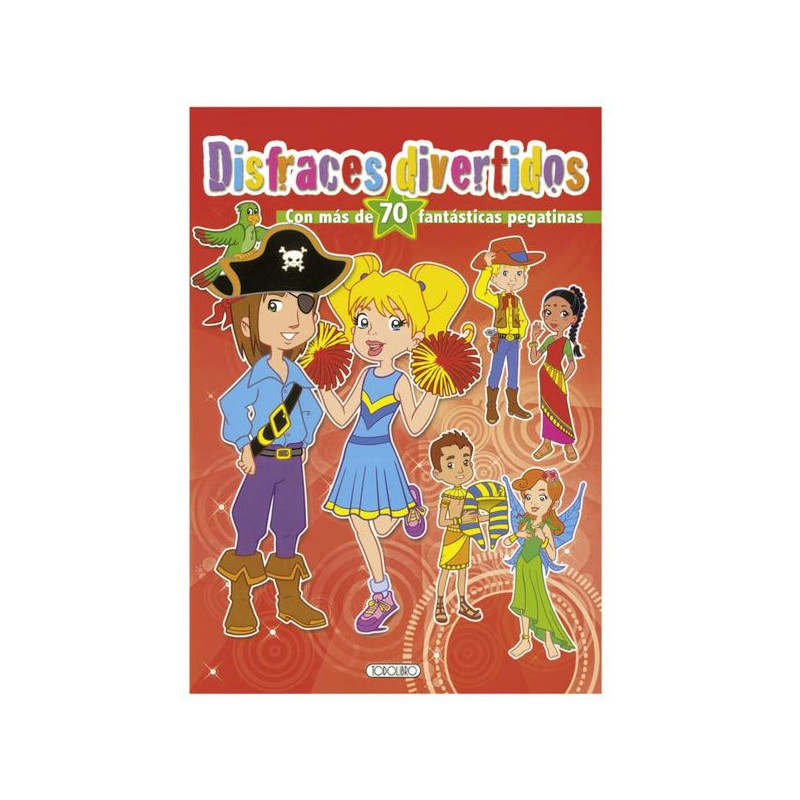 Imagen libro de pegatinas disfraces divertidos