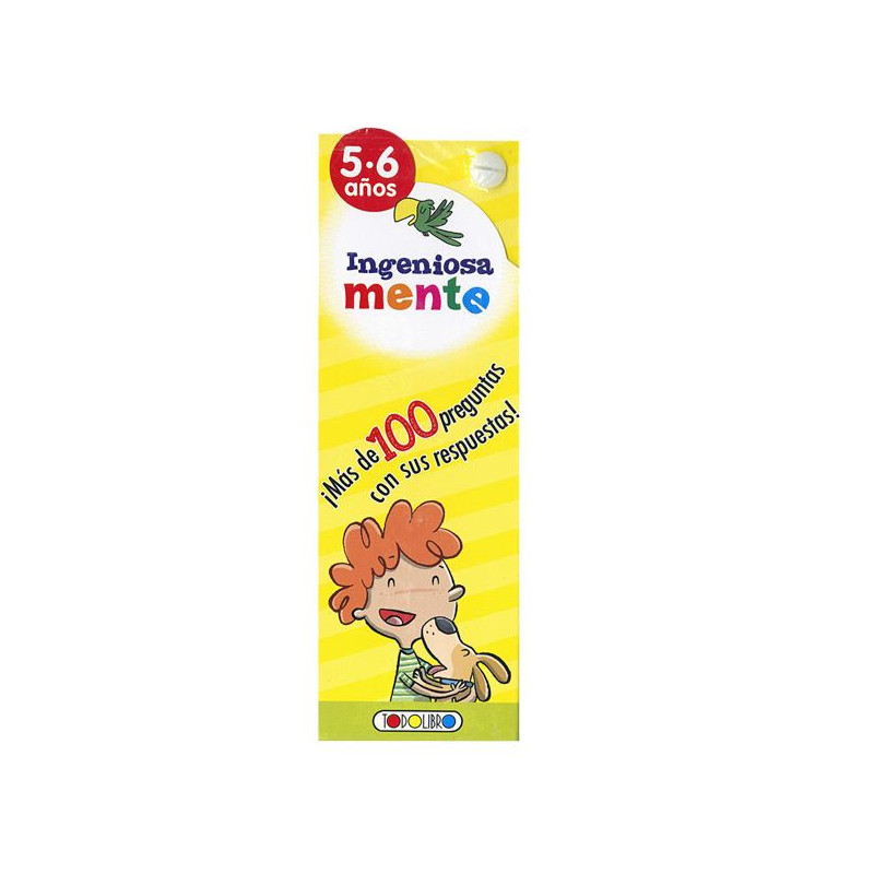 Imagen 100 tarjetas educativas ingeniosa-mente 5-6 años