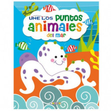 Imagen libro une los puntos animales del mar