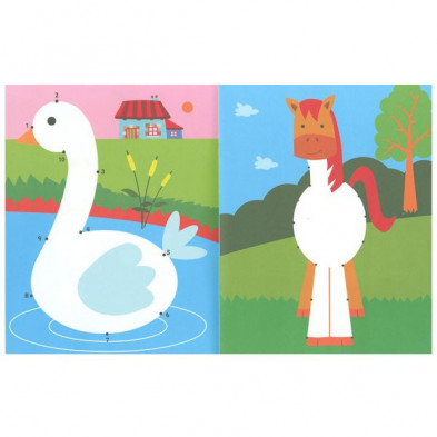 imagen 1 de libro une los puntos animales del mar