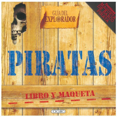 Imagen libro guía del explorador - piratas con maqueta