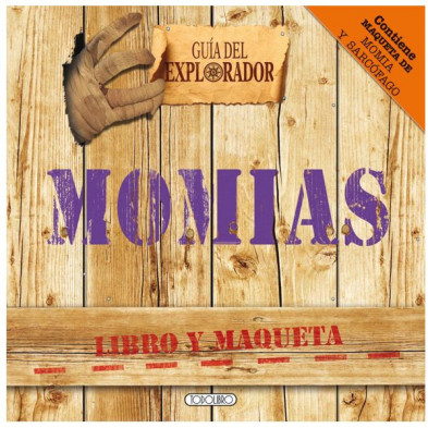 Imagen libro guía del explorador - momias con maqueta