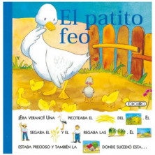 Imagen libro con pictogramas el patito feo