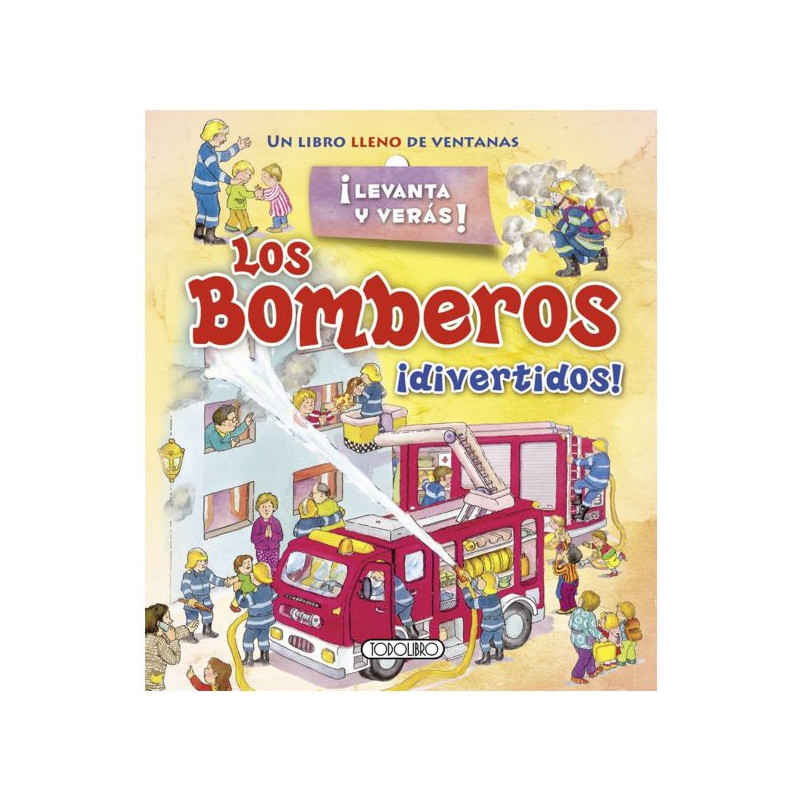 Imagen libro levanta y verás los bomberos