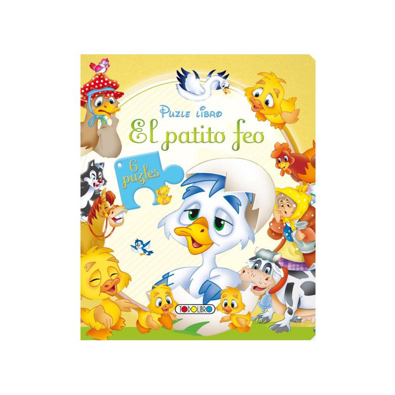 Imagen libro puzle el patito feo