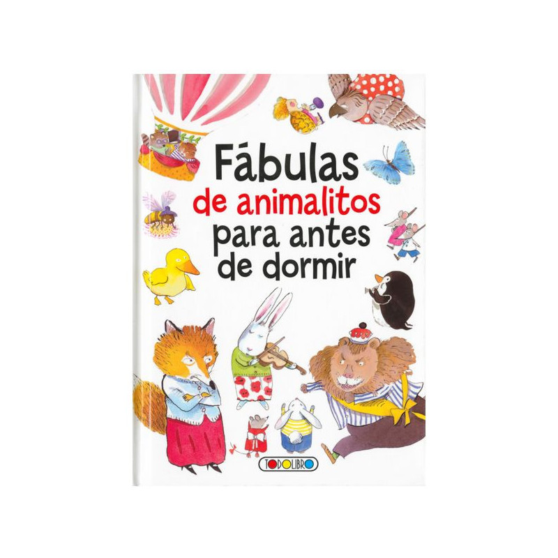 Imagen libro fábulas de animalitos para antes de dormir