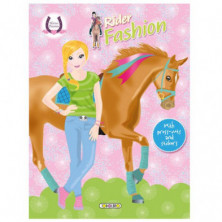 Imagen libro con pegatinas rider fashion