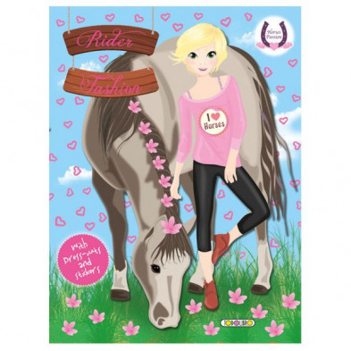 Imagen libro con pegatinas rider fashion