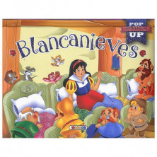 Imagen libro miniclásicos pop up - blancanieves