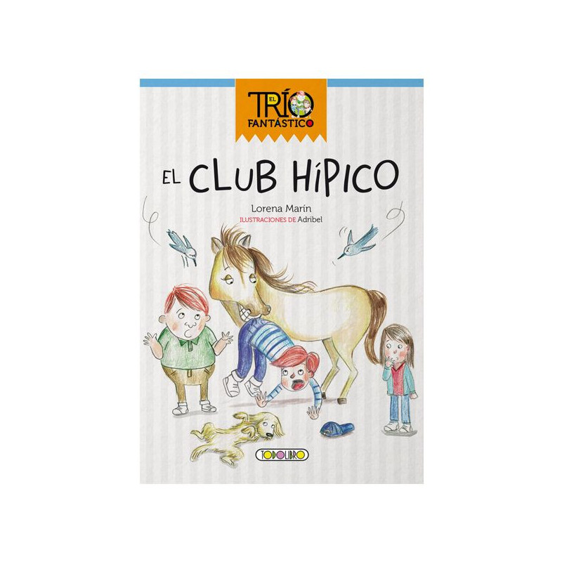 Imagen libro el trío fantástico - el club hípico