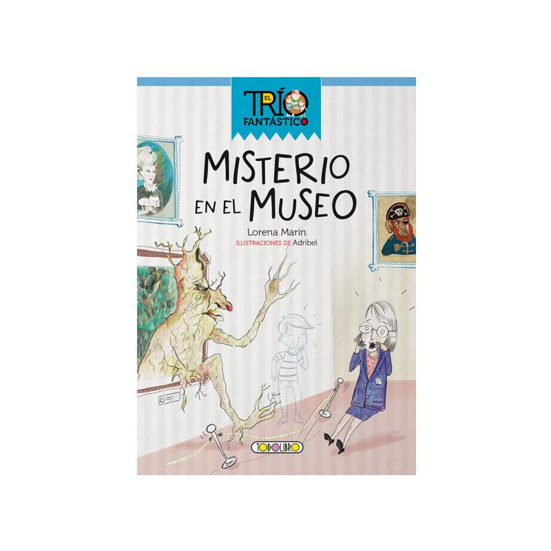 Imagen libro el trío fantástico - misterio en el museo