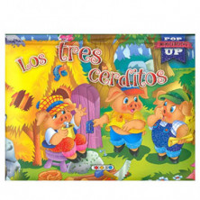 Imagen libro miniclásicos pop up - los tres cerditos