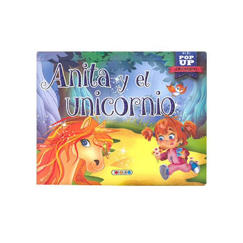 Imagen libro mini pop up anita y el unicornio