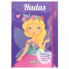 Imagen libro brillo y color - hadas