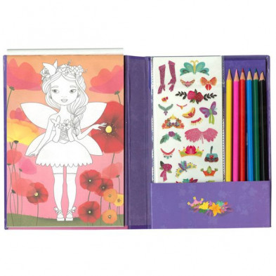imagen 1 de libro brillo y color - hadas