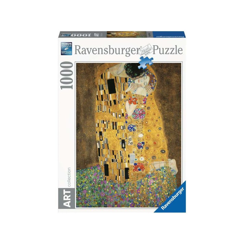 Imagen puzzle ravensburger gustav klimt el beso 1000 piez Imagen puzzle ravensburger gustav klimt el beso 1000 piez