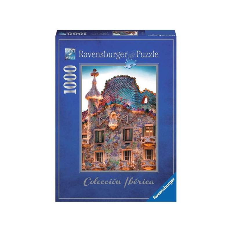 Imagen puzzle ravensburger casa batlló barcelona 1000 pie