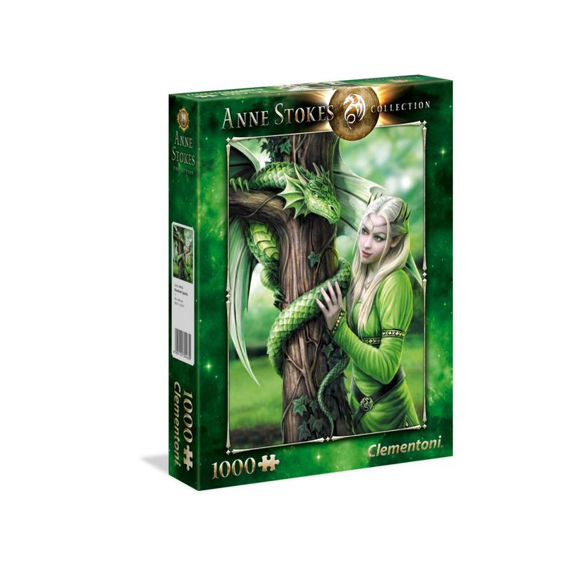 Imagen puzzle clementoni kindred spirits anne stokes 1000