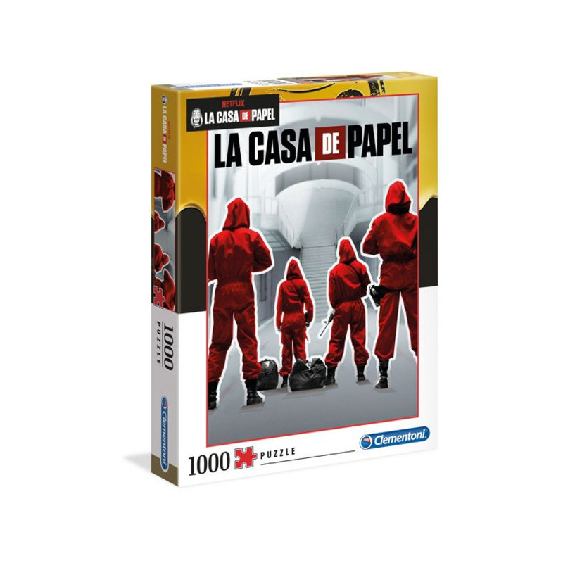 Imagen puzzle clementoni la casa de papel 1000 piezas