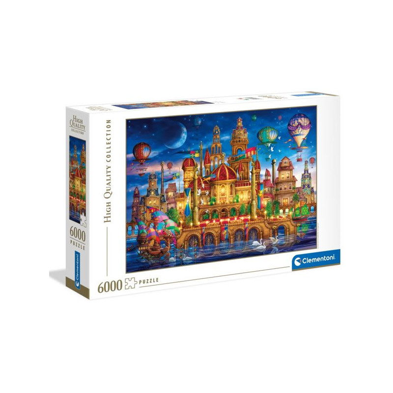 Imagen puzzle clementoni hqc downtown 6000 piezas