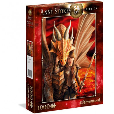 Imagen puzzle clementoni inner strenght anne stokes 1000