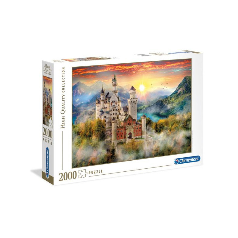 Imagen puzzle clementoni hqc neuschwanstein 2000 piezas