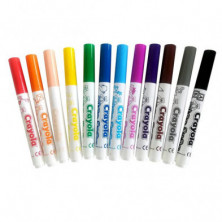 imagen 2 de crayola 12 rotuladores lavables mini kids