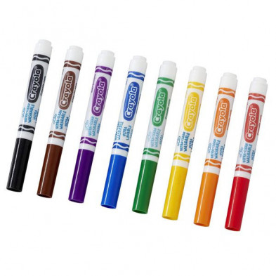 imagen 2 de crayola 8 rotuladores ultralavables maxi punta