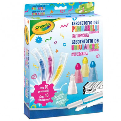 Imagen set recarga laboratorio rotuladores multicolor