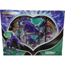 Imagen coleccion calyrex v jinete espectral jcc pokemon