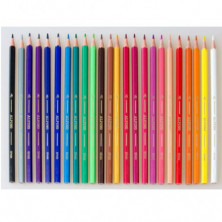 imagen 1 de estuche 24 lápices de colores alpino